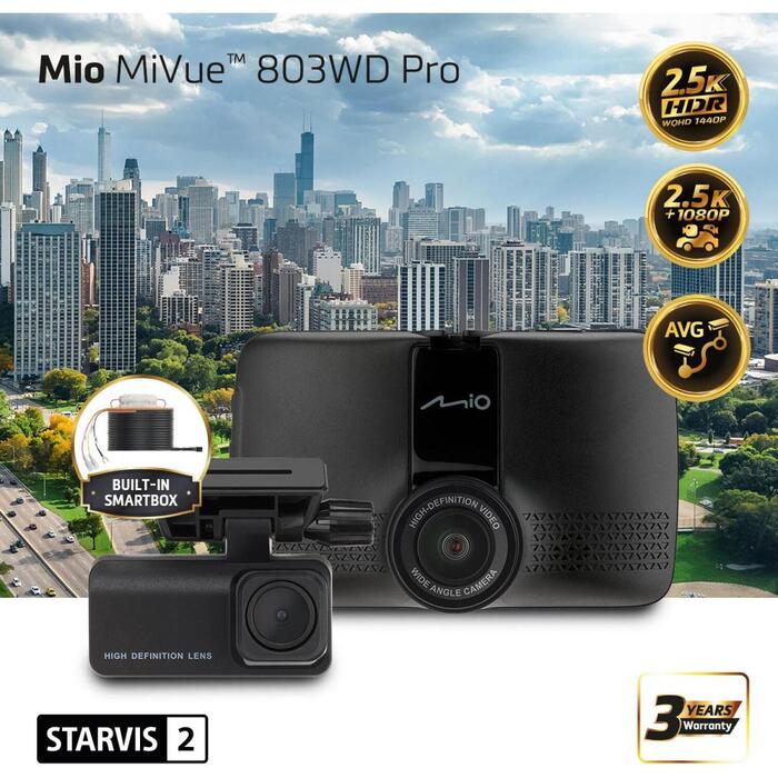 Mio Front & Rear Dual Dash