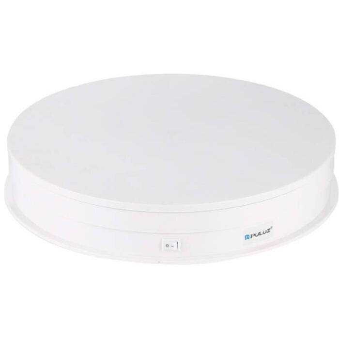 Puluz PU3049W rotējošais statīvs, 30cm, balts