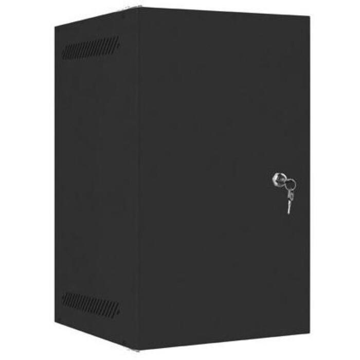 Lanberg Sienas skapis WF10-2309-00B, 280x310mm, 9U, IP20, metāla durvis, slodze līdz 20kg, pašmontāžas (WF10-2309-00B)