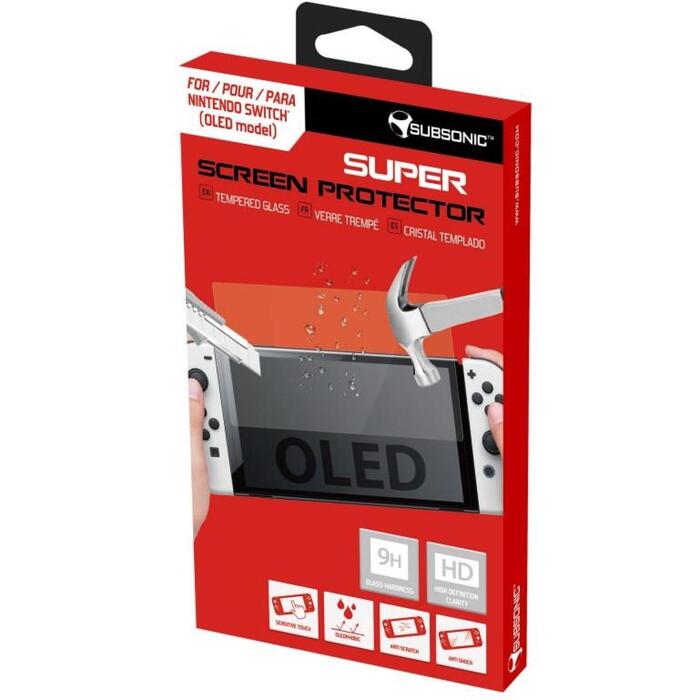 Subsonic SA5628 rūdīts stikls Nintendo Switch