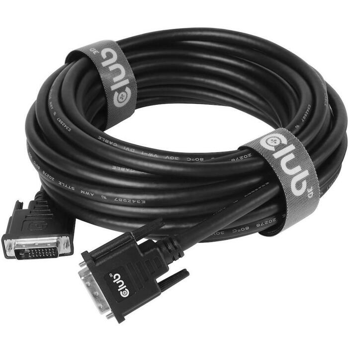 Club3D DVI-D kabelis CAC-1220, 10 m