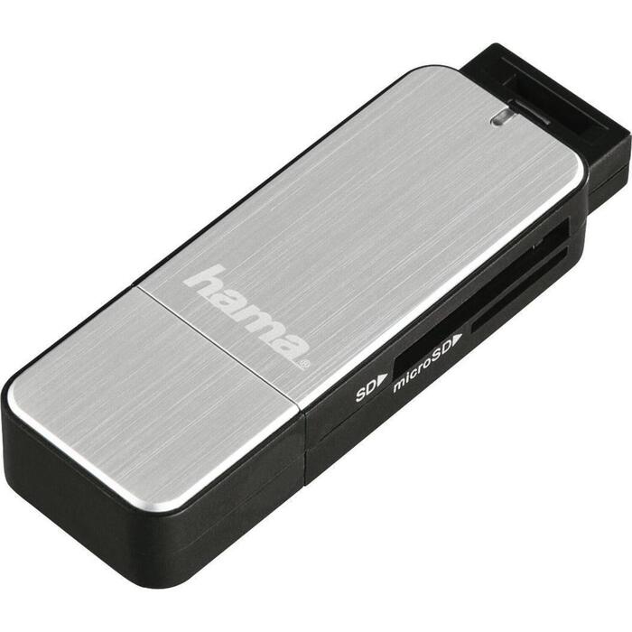 Hama karšu lasītājs 123900, USB 3
