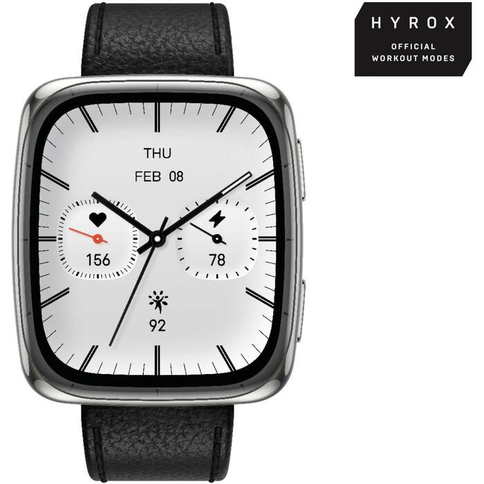 Huami смарт-часы Amazfit Active 2 W2434GL2N 4.45 см AMOLED 390 x 450, 64 МБ ОЗУ, 512 ГБ флеш-память, 260 мАч аккумулятор (W2434GL2N)