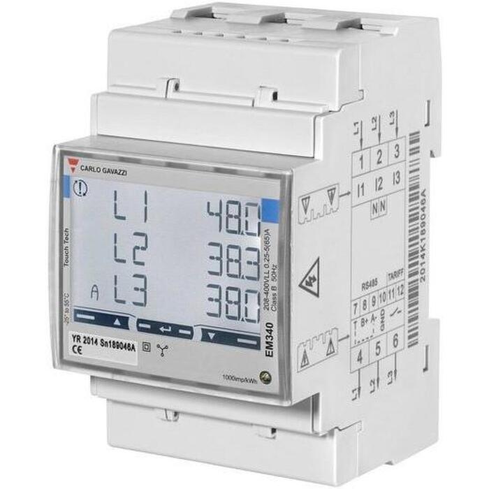 Carlo Gavazzi Smart Power Meter EM340DINAV23XS1PFB