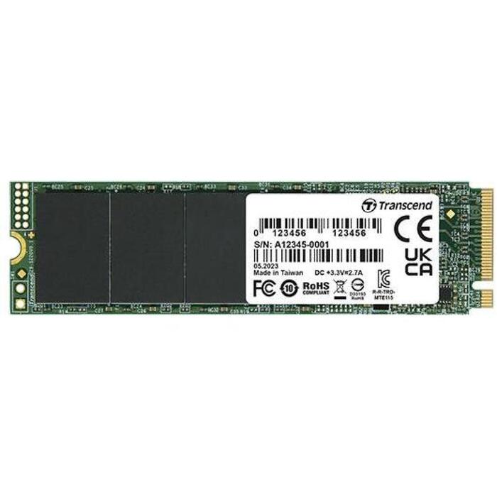 SSD|TRANSCEND|500GB|PCIe Gen3|NVMe|NAND flash technology 3D NAND|Write