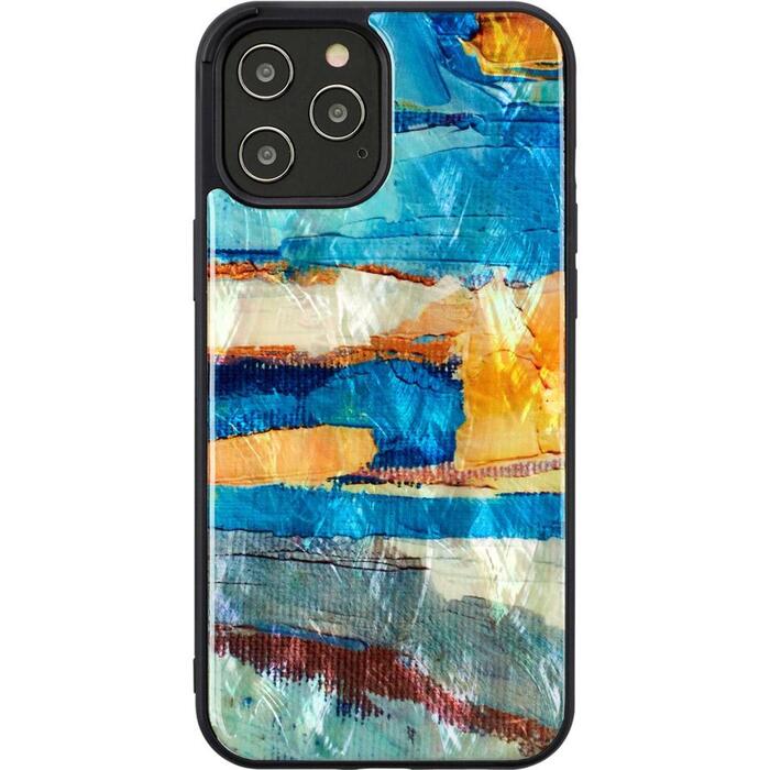Ikins чехол для Apple iPhone 12 Pro Max K2548J, голубой цвет, поликарбонат, задняя крышка, вырез под камеру, вырезы под порты (K2548J)