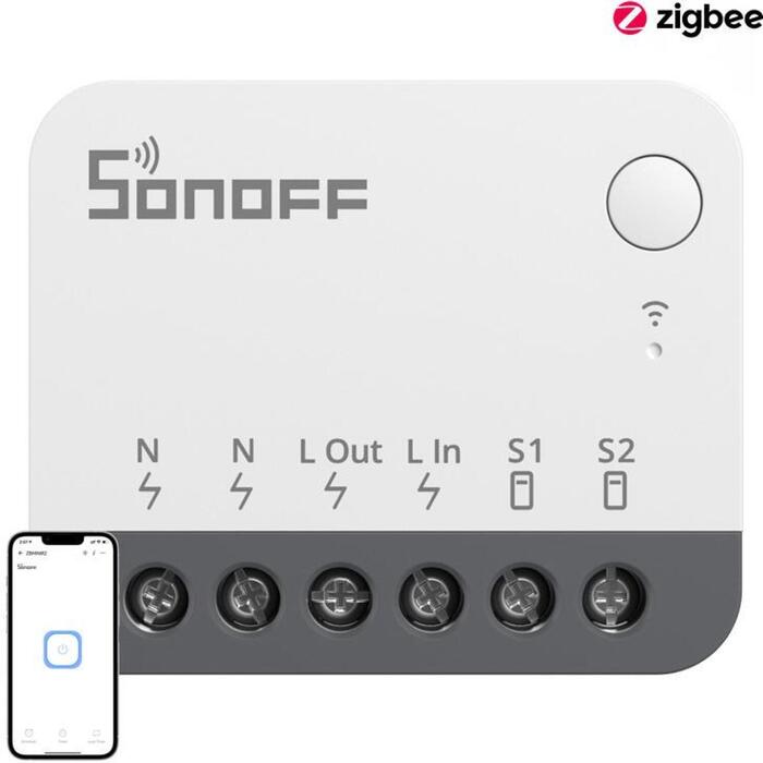 Sonoff Smart ZigBee mini slēdzis ZBMINIR2