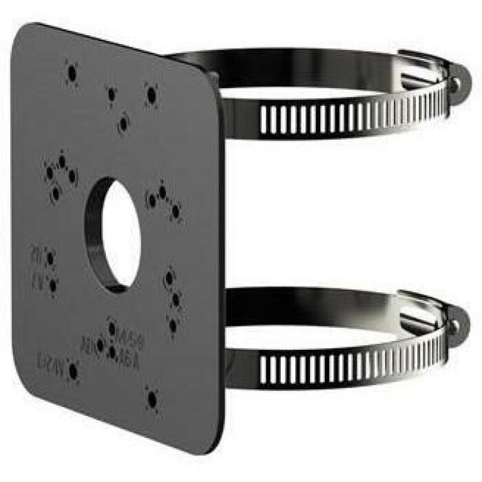 Dahua аксессуар для камеры крепление на столб PFA152-E-B, 125.6x114x20mm, белый, вес 0.27kg, совместимо с PFA121, PFA122, PFA123 (PFA152-E-B)