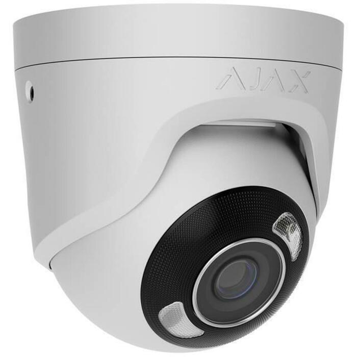 Ajax сетевой камера 126261 5 МП, 2.8 мм, белый, IP65, WDR, 1 x RJ-45, 2880 x 1620 пикселей, 50 м B/W, 131° по диагонали (126261)