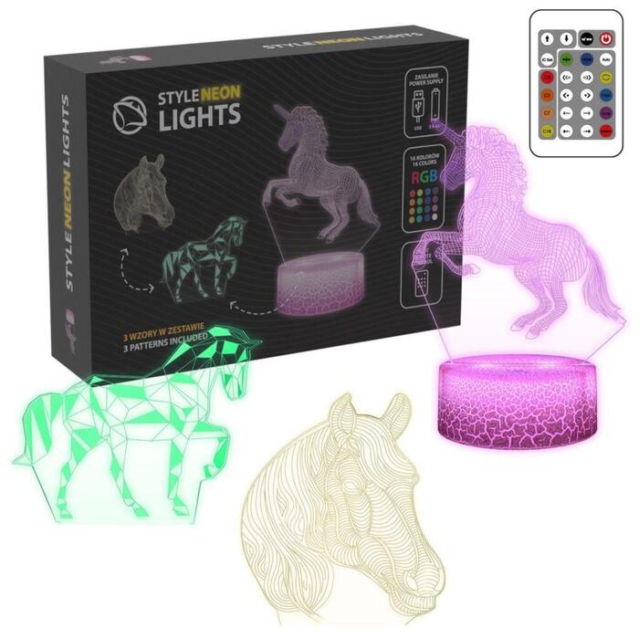 Manta Dekoratīvā lampa SNL116RGB, 5W, 5V
