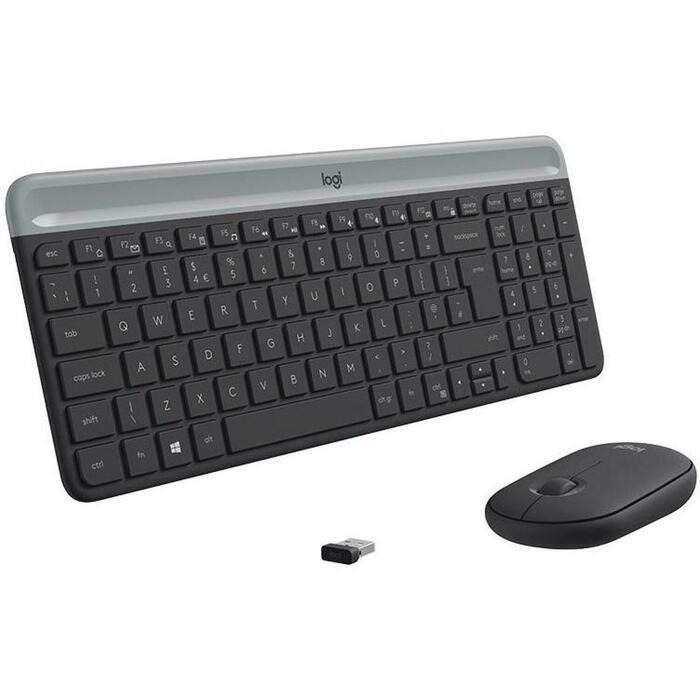 Logitech klaviatūra bezvadu komplekts MK470, 10