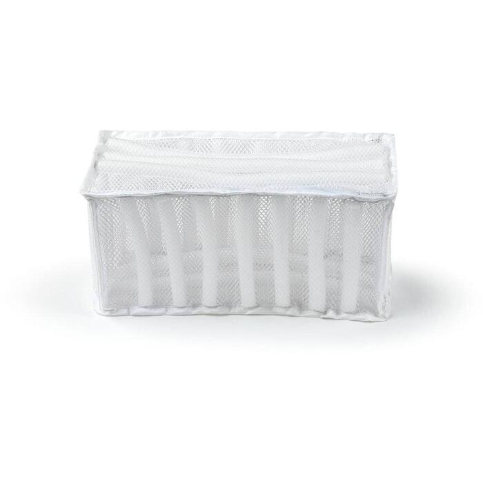 Jata HPLA8020 сумка для стирки обуви, 36x16x16см, полиэстер, белая, с шумопоглощающей пеной (HPLA8020)