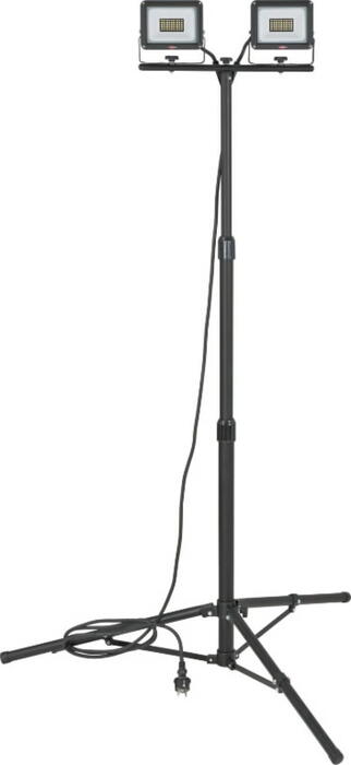 Brennenstuhl LED Прожектор JARO 6060 T 1171250444BRE, 2x20W, 220V, 6500K, 4800lm, защитное стекло, прочный алюминиевый корпус (1171250444BRE)