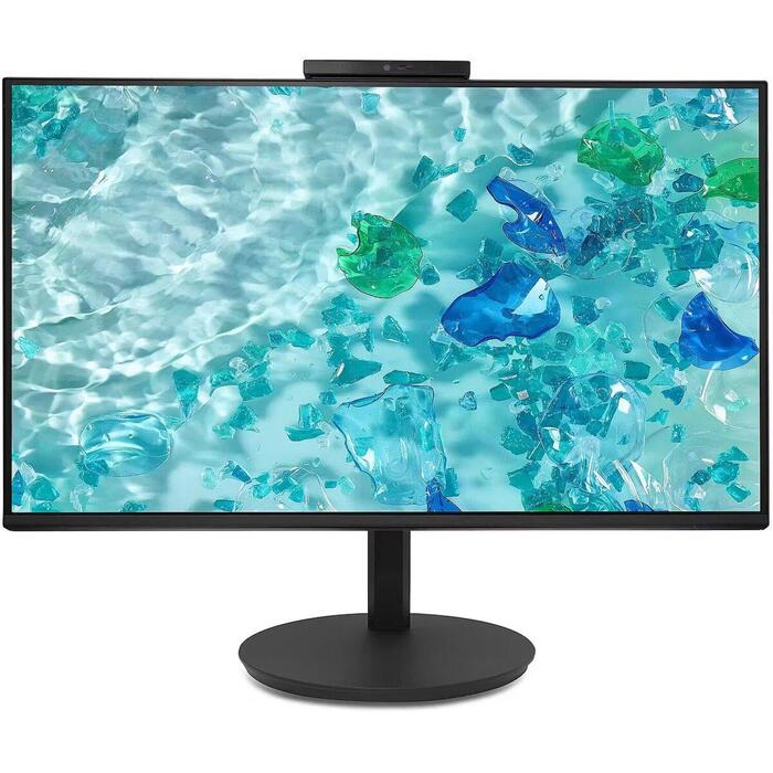 Acer ЖК монитор CB242Y D6bmiprcx, 24", FHD, 120 Гц, 1 мс, 1920 x 1080 пикселей, 250 кд/м², черный, VESA 100 x 100, веб-камера (UM.QB2EE.601)