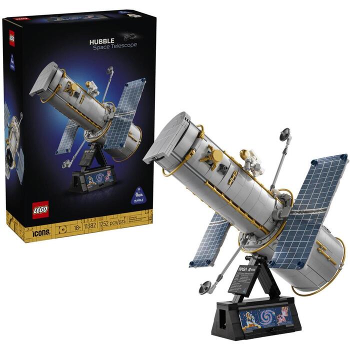 LEGO® Icons Habla kosmiskais teleskops 11382