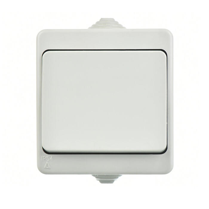 Slēdzis v/a, 1 taustiņš, IP54, 01071300-100101