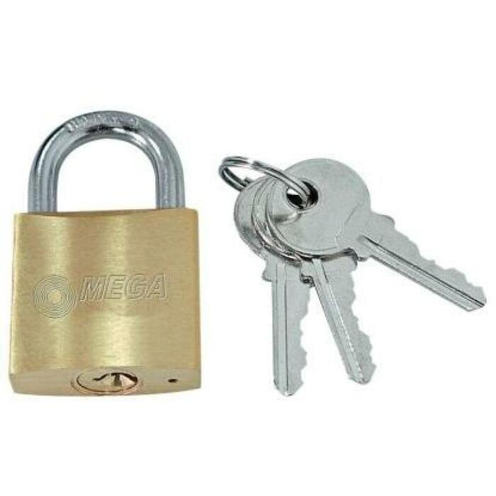 Mega Iekaramā slēdzene 5030719, 40mm, misiņš