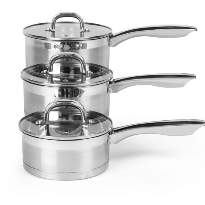 Salter Pannas BW06734EU7, 16cm/18cm/20cm, nerūsējošais tērauds
