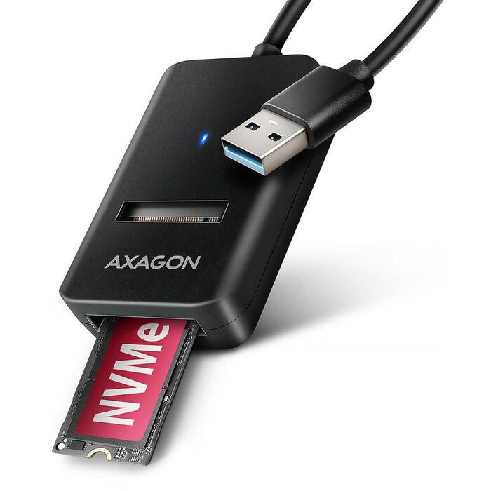 Axagon USB adapteris ADM2-AM, 10Gbps, M
