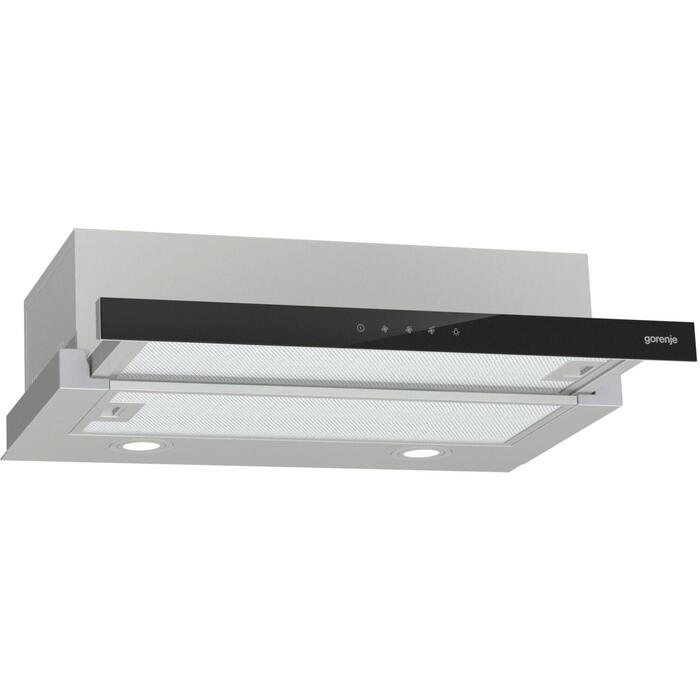 Gorenje TH64E3SGB iebūvējamais tvaika nosūcējs, nerūsējošais