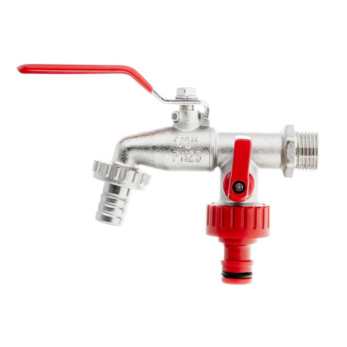 IBC set –1/2" tap with two