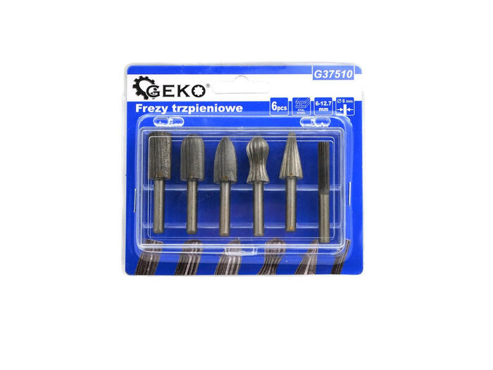 Geko G37510, 6gab. frēzes metālam, 6-12