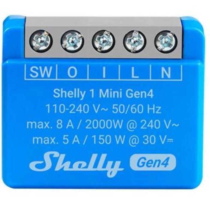 Shelly 1 Mini Gen4 Smart slēdzis