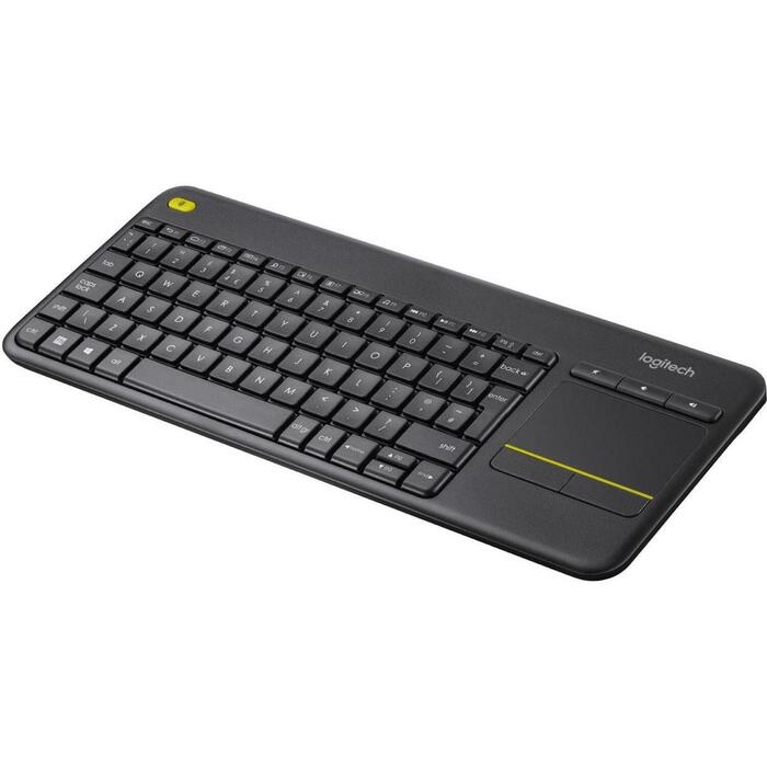 Logitech Tastatūra bezvadu ar skārienpaliktni K400