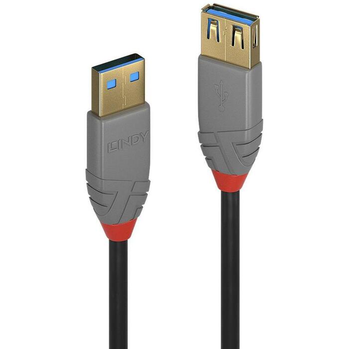 Lindy 36762 Kabeļa pagarinātājs 2m, 5Gbps
