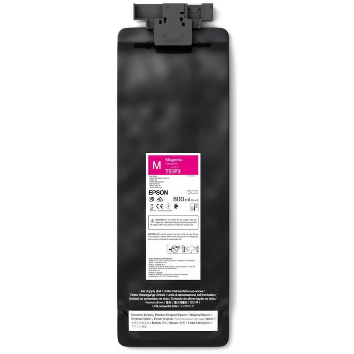 Epson T51P3 C13T51P300, 800ml, Magenta, Epson