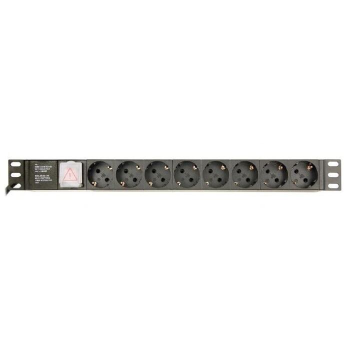 Gembird Pagarinātājs EG-PDU-014-C14, 3680W, 250V, 3x1