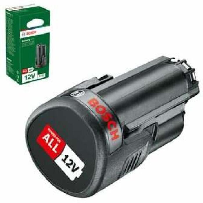 Bosch PBA 1600A02N79 akumulators, 12V, 2000mAh, Li-ion, 1 gab., POWER FOR ALL (1600A02N79)