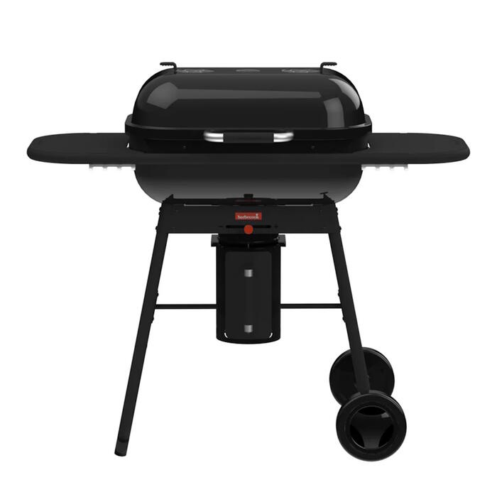 Barbecook Magnus Premium kokogļu grils āra ēdienu gatavošanai 67x43cm līdz 14 personām 85x64x110cm BC-CHA-1069 melns (BC-CHA-1069)