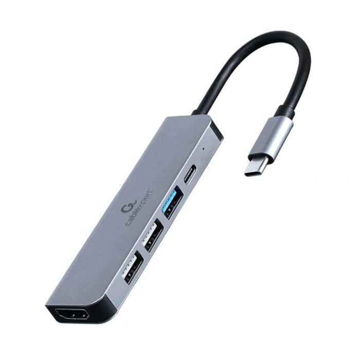 Gembird USB adapteris A-CM-COMBO5-03 1x HDMI