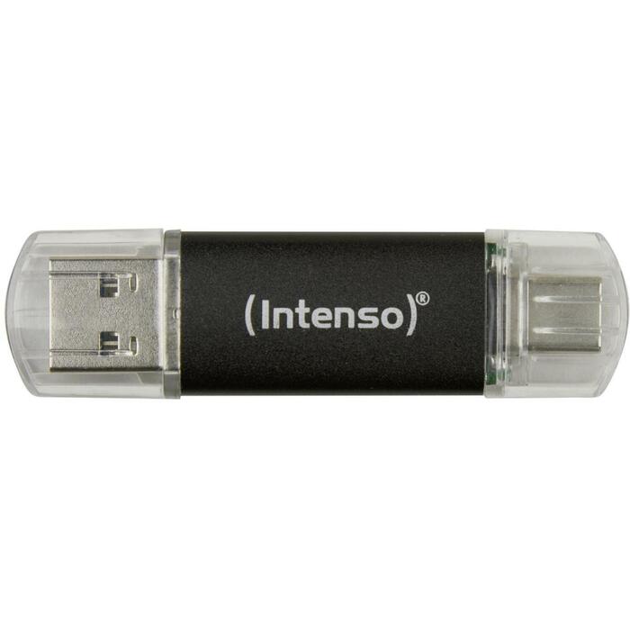 Intenso USB флеш-накопитель 3539491 128 ГБ, USB 3.2 Gen 1, скорость чтения 70 МБ/с, OTG, USB Type-A, USB Type-C (3539491)