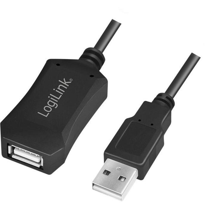 Logilink USB pagarinātāja kabelis UA0001A, 5m