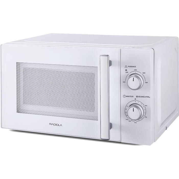 Radiola Mikroviļņu krāsns RAMW20SMW, 20L, 700W