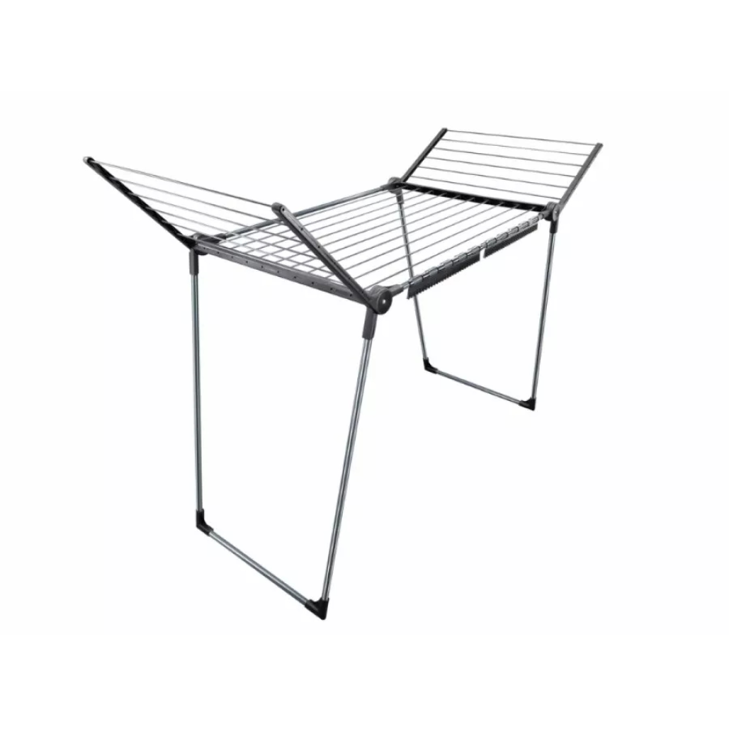 Leifheit Pegasus 180 Solid Black 1081589, сушилка для белья, 18м, 105см, 87x157x66см, нержавеющая, складная (1081589)