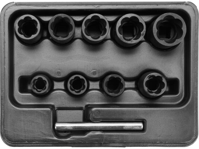 Yato muciņu komplekts YT-0603, 3/8" (9