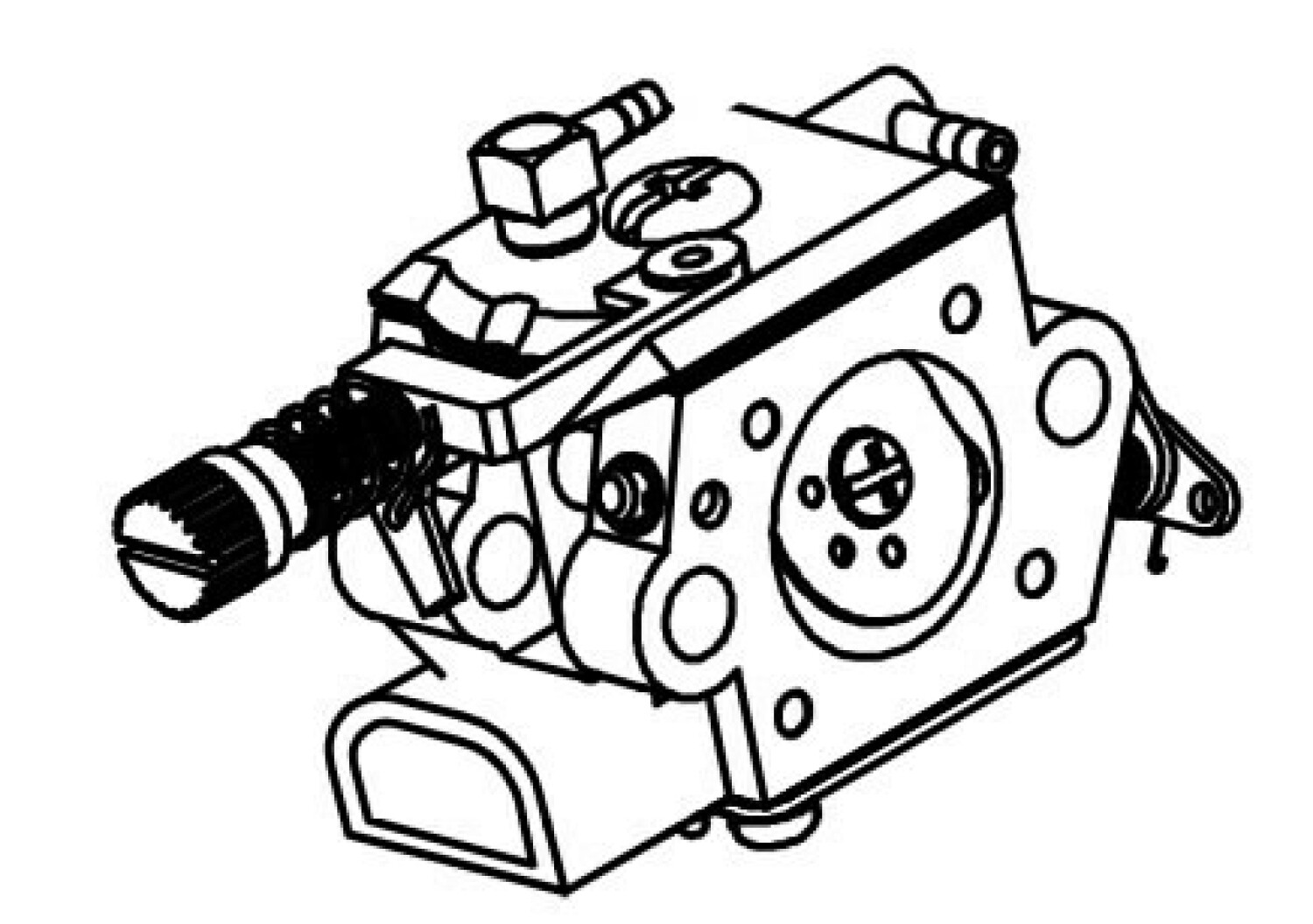 Karburators, diafragmas CS-501SX, ECHO, A021004420 (A021004420)