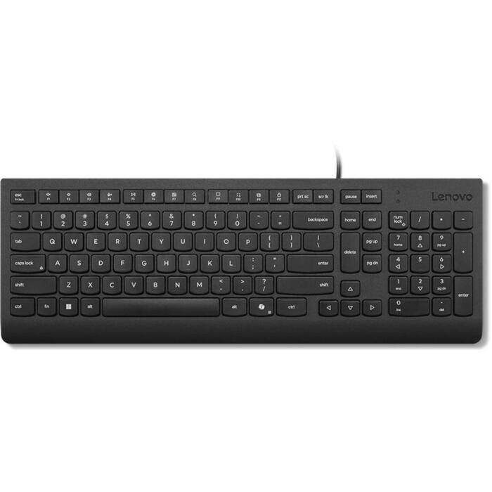 Lenovo Klaviatūra Essential 4Y41R64676, USB, 105