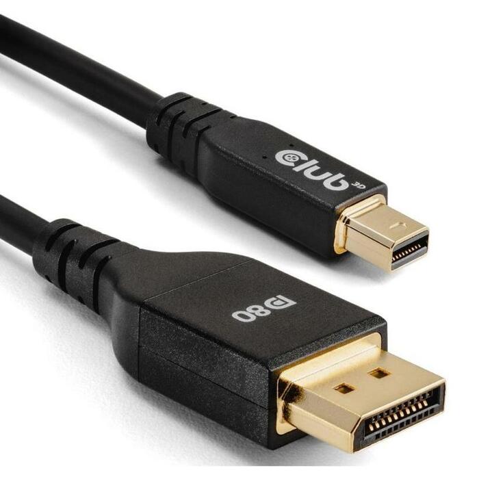 Club3D Mini DisplayPort uz DisplayPort kabelis