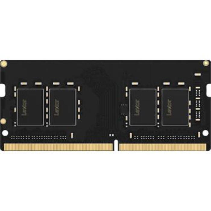 Lexar Модуль памяти, LD4AS008G-B3200GSST, 8 ГБ, 3200 МГц, SO-DIMM 260-pin, CL19, 1.2 В, небуферизованный (LD4AS008G-B3200GSST)