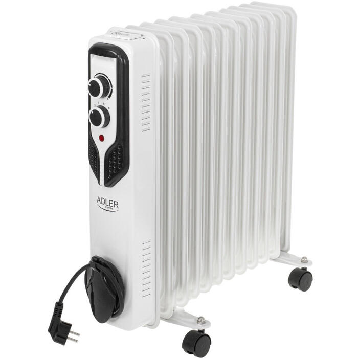 Eļļas radiators AD 7817, 2500W, balts