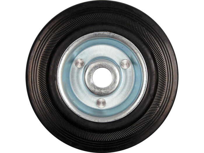 Vorel Melna gumijas ritenis 87451, 75mm