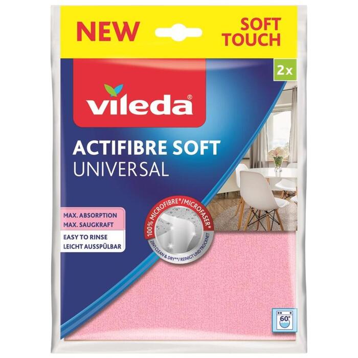 Vileda ACTIFIBRE Soft Universālais mīkstais audums