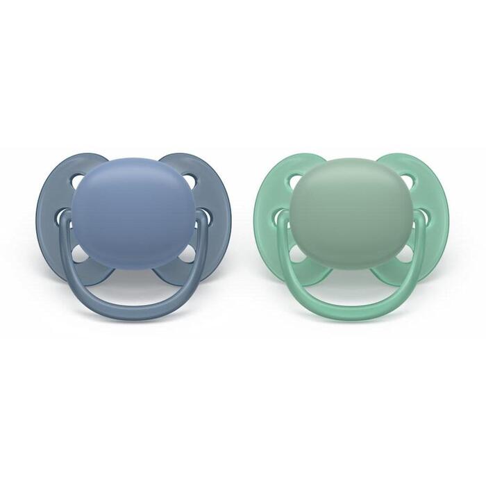 Philips Avent māneklītis Ultra soft, 6-18M (2 gab), zēniem (SCF091/42)