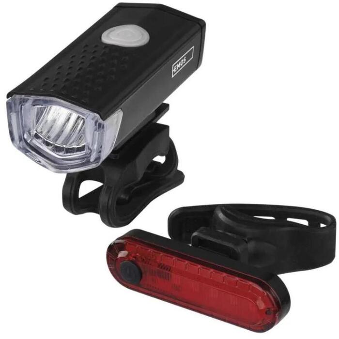 Emos LED velosipēda uzlādējamais lukturis P3923