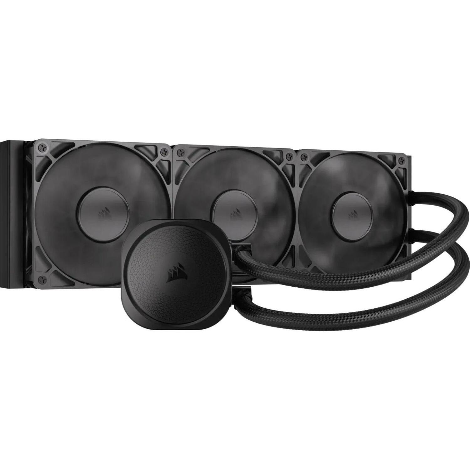 Corsair Šķidrā procesora dzesētājs NAUTILUS 360 RS CW-9060089-WW, 360mm radiators, 3x120mm ventilatori, 1700 apgr./min, 94.87 cfm (CW-9060089-WW)