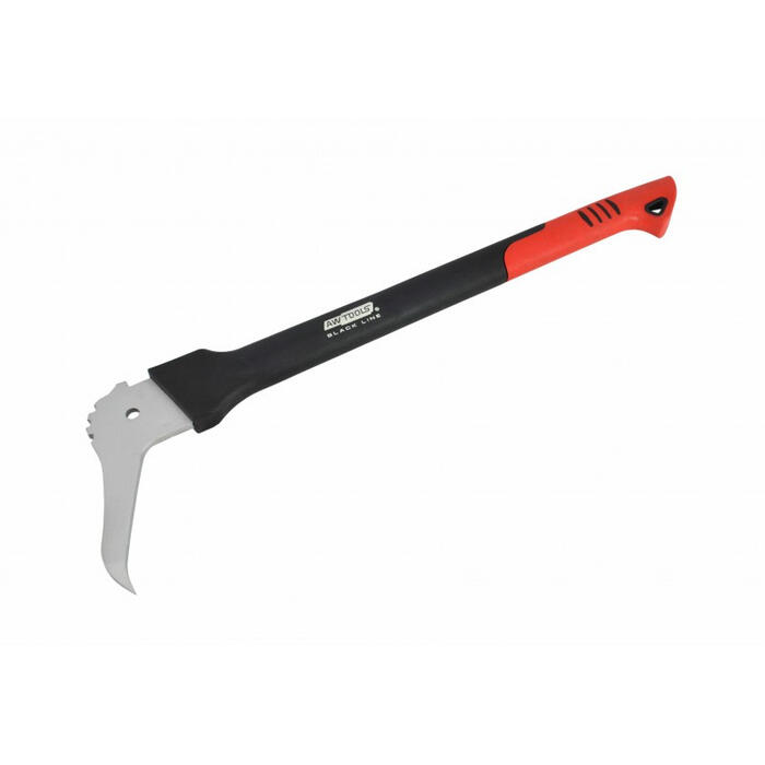 Logu pacēlājs 125°, 450mm, ergonomisks, melns